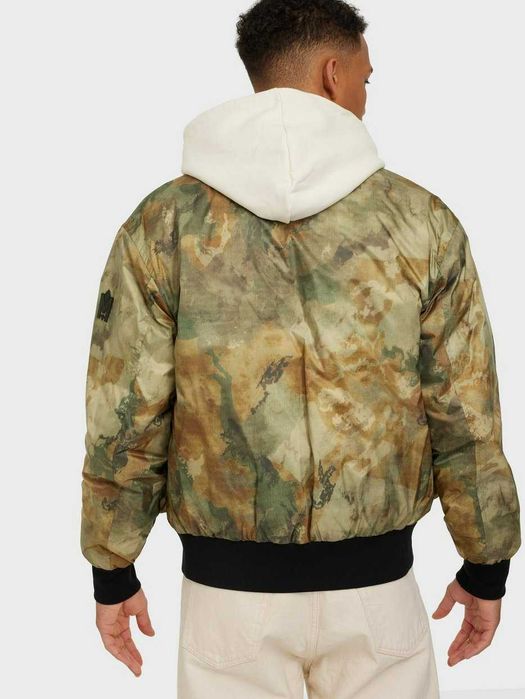 Mackage Baxter Camo Down Bomber Jacket бруталното яке -  L