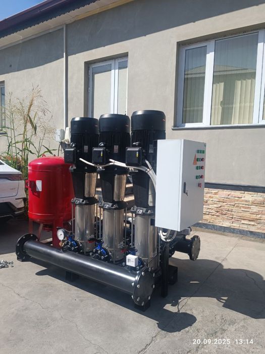 Насос станция Shimge 7,5 квт 24,5 бар 40-50 м3/час ГАРАНТИЙНЫЙ НАСОС