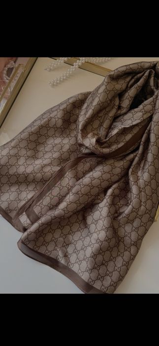 Eșarfă Gucci, Louis Vuitton, Chanel, model 2026, 180×90cm,