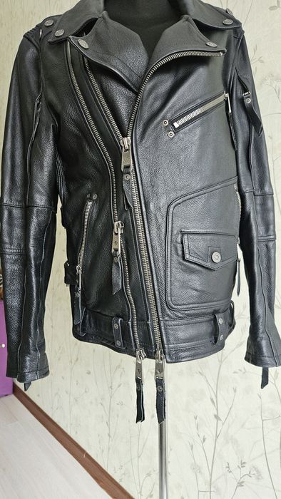 Кожаная куртка мужская