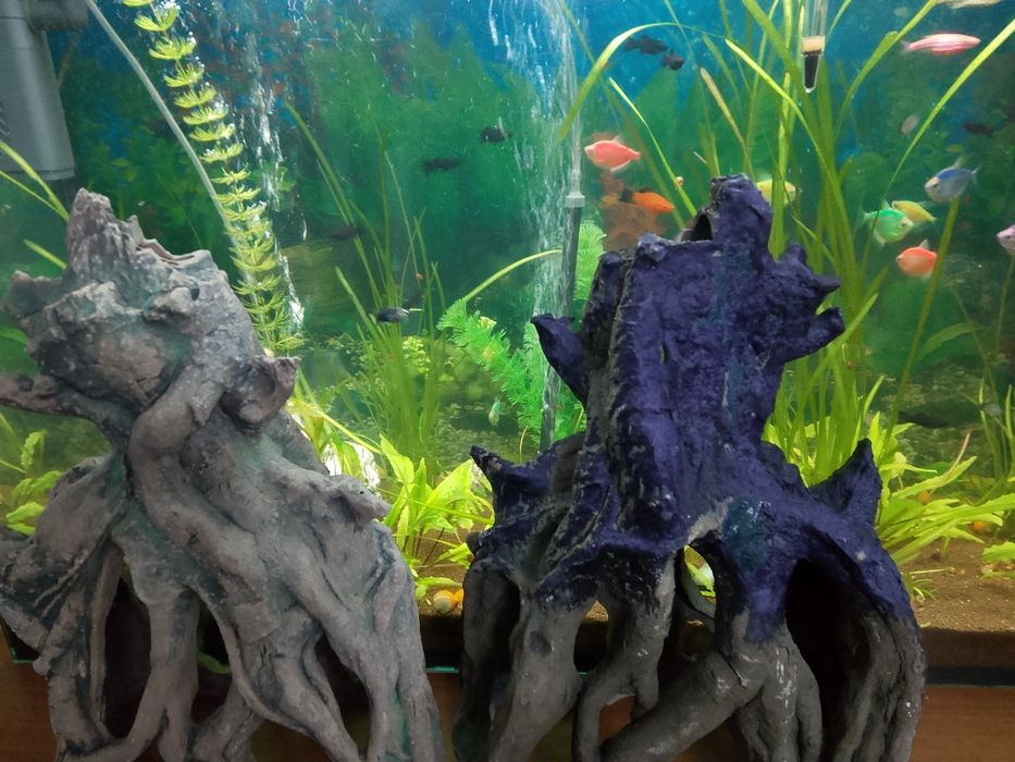 Декор каряга для аквариума.