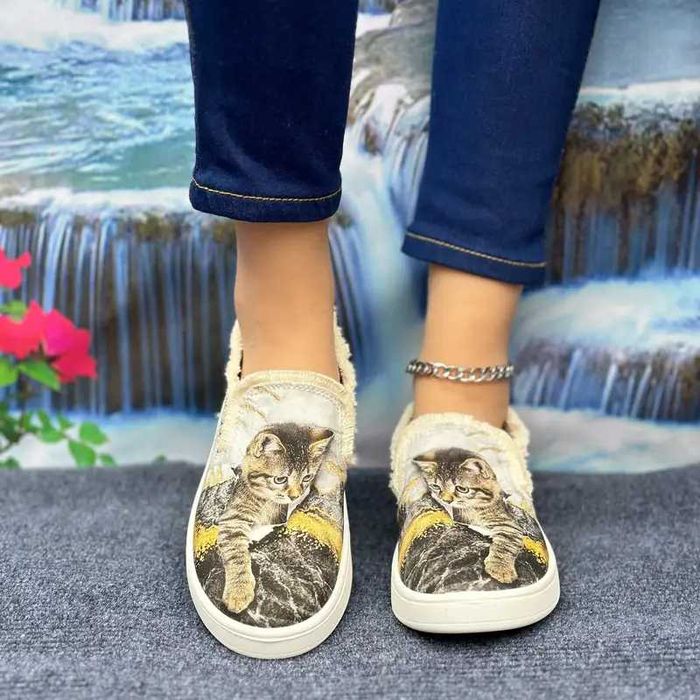 Espadrile cu pisoi 41/26 cm