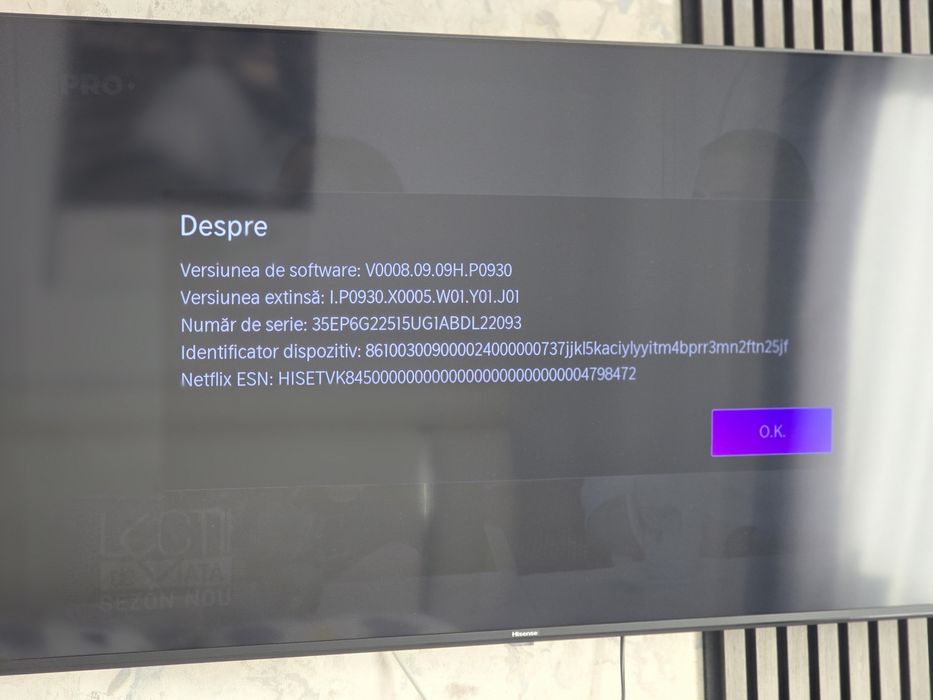 Televizor QLED Smart HISENSE 126cm