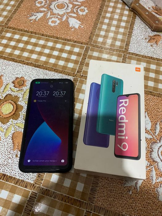 Redmi 9 ishlashi yaxshi karobka dak bor hamma joyi ishledi