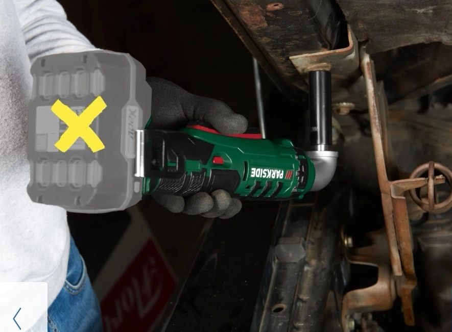 акумулаторен ъглов ударен гайковерт 20V Парксайд /Parkside