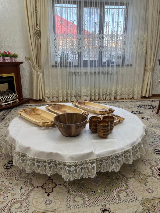 Аренда,прокат жер стол посуда корпе дастархан казан ошак титан караоке