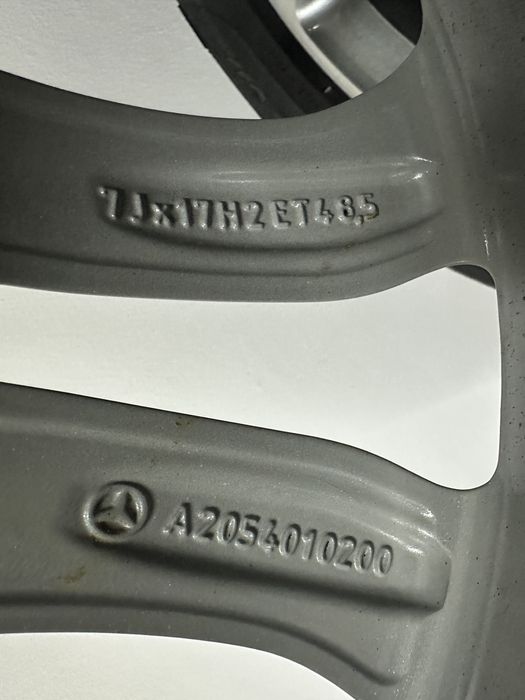 Jante 17 originale Mercedes Vito Viano C Classe +anv  225/55/17 + senz