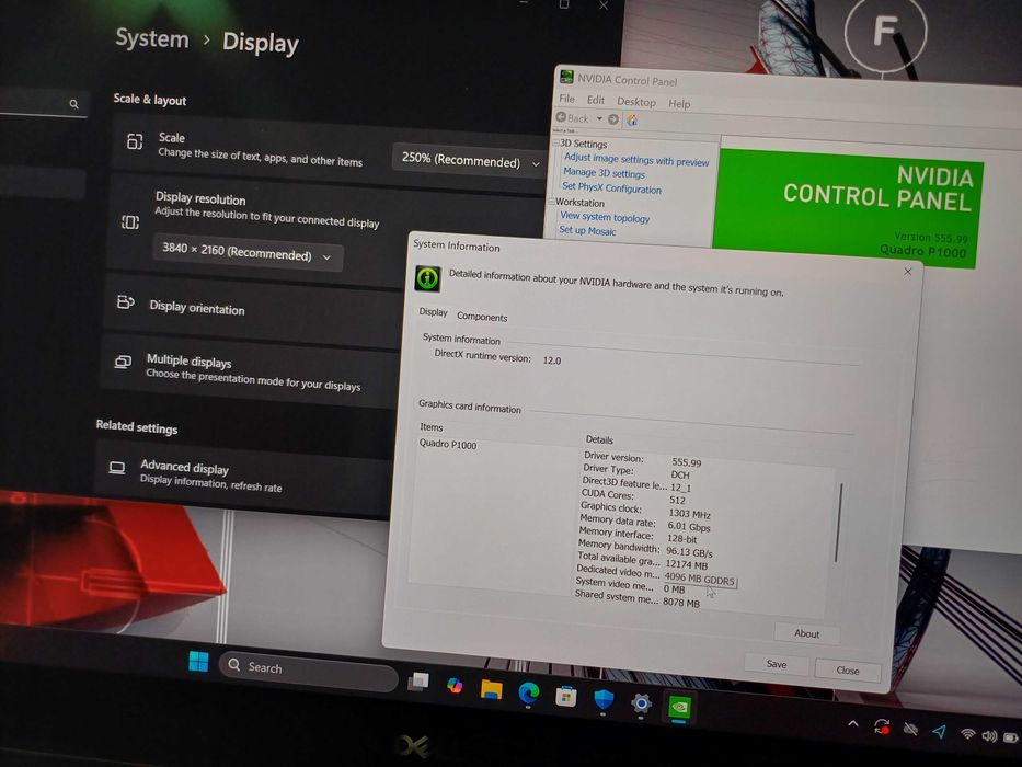 Dell Precision 4KTouch IGZO IPS/Core i7-8850H/Quadro/16GB DDR4/500 SSD