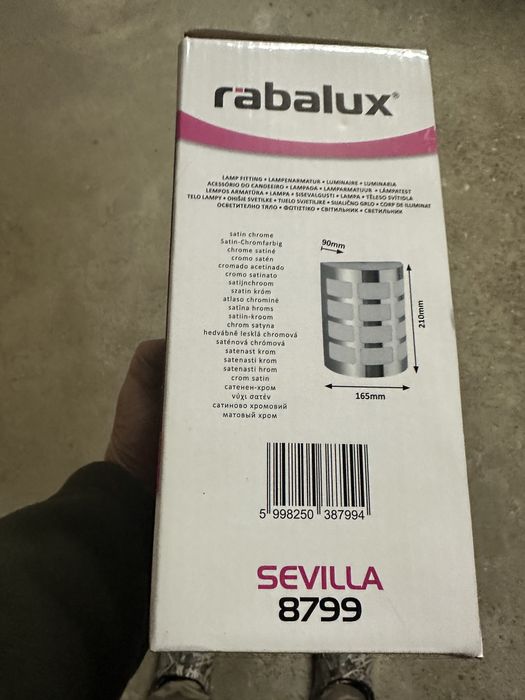 Aplica de perete Rabalux Sevilla 8799