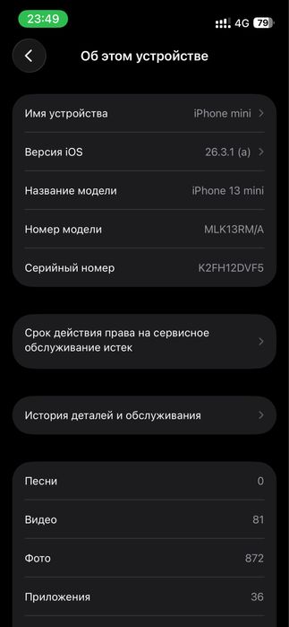 13 mini 128g 13мини