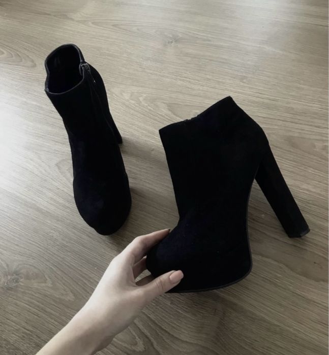 Дамски велурени боти Paollo Boticelli