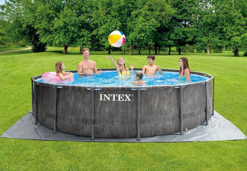 Intex бассейн 457х1.22 см каркасный
