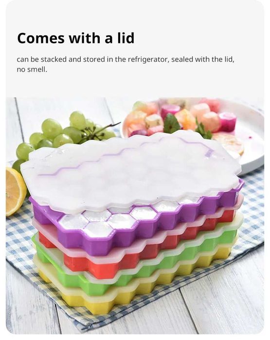 Forma din silicon tip fagure pentru gheata