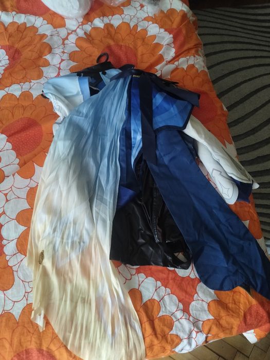 Eula cosplay uwowo Genshin Impact