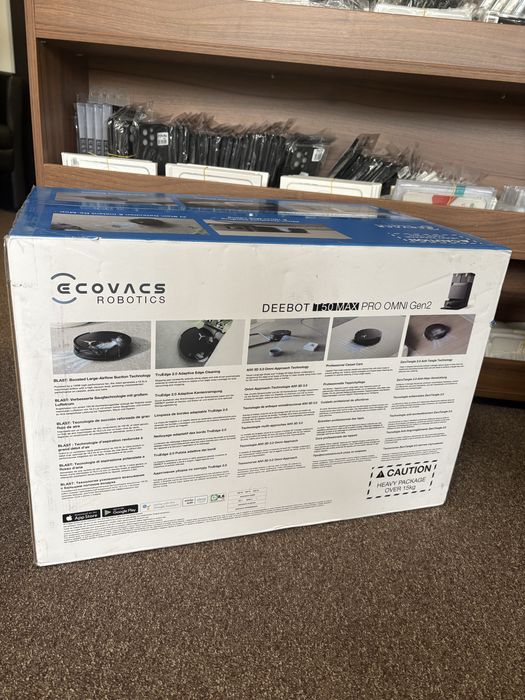 Robot de spalat in casa / Ecovacs Robotics / DEEBOT T50 Max Pro OMNI/ Gen 2 / Nou sigilat