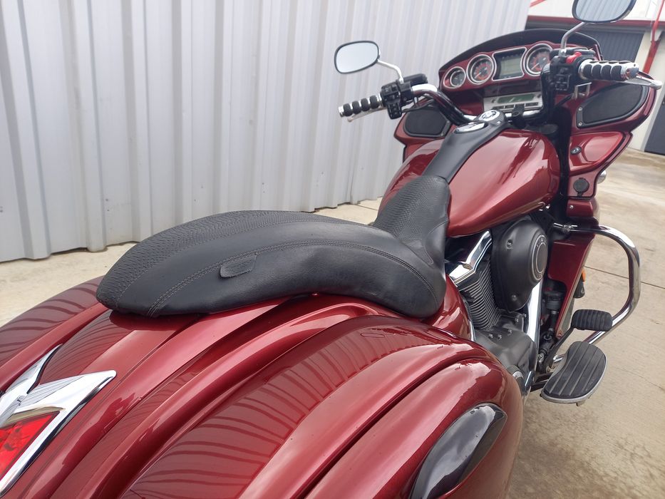 Поръчкова /custom/ седалка Mustang за Kawasaki Vulcan Vaquero/ Voyager