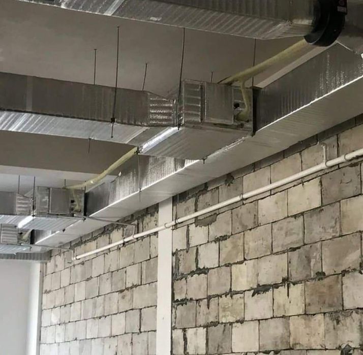 Ventilyatsiyani o’rnatish Вентиляция и Кондиционирования Воздуха