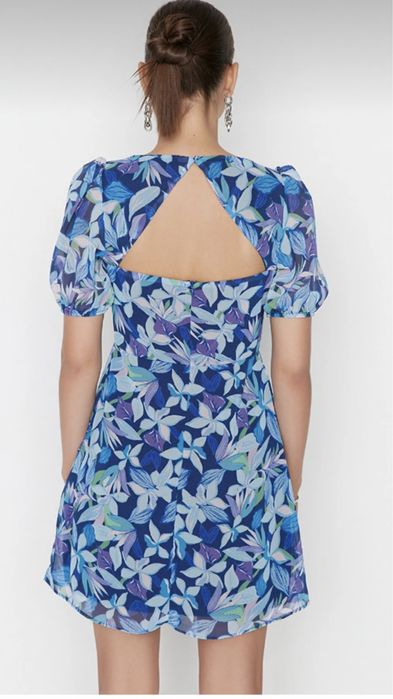 Rochie albastra de vara