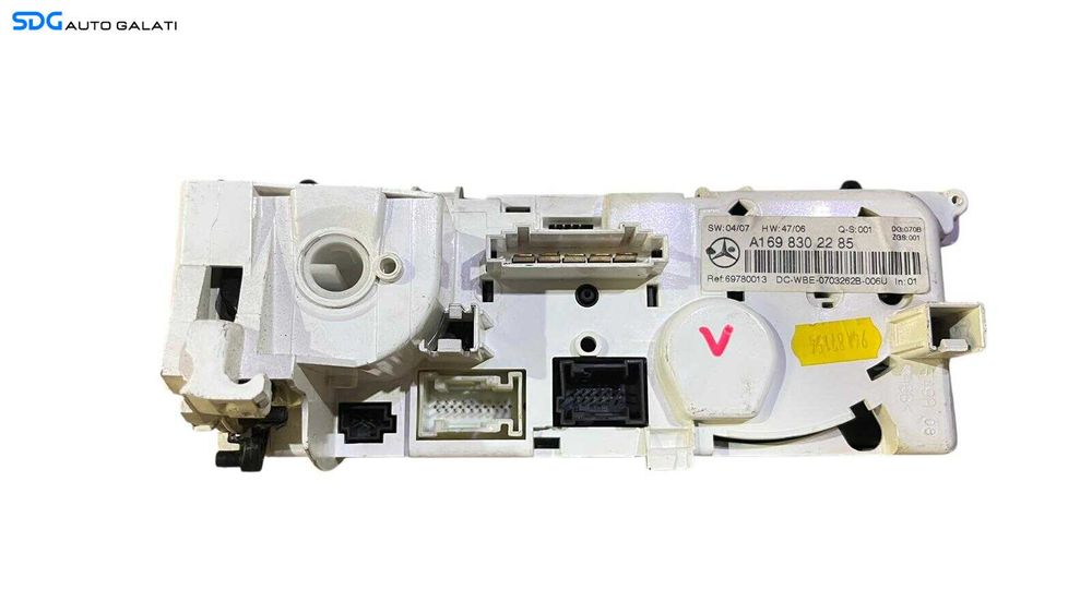 Panou Modul Unitate Comanda AC Aer Conditionat Clima Climatic Mercedes Clasa B Class W245 2005 - 2012 Cod A1698302285 [LC1209]