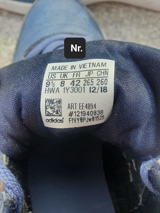 Adidas nr.42 original/Nou