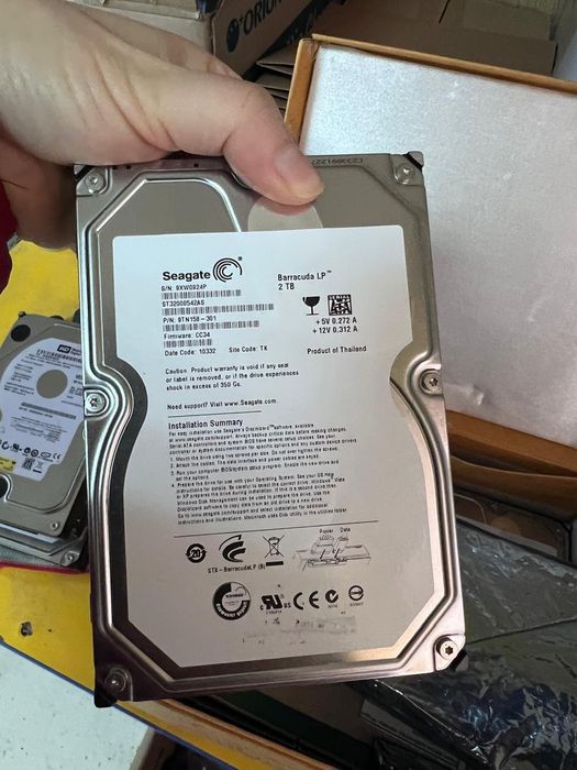 Жёсткие диски HDD, Косшы