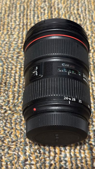Obiective canon zoom lens ef  24-70 1:2.8  L ii 2 usm