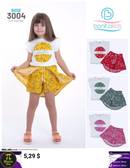 Одежда для девочек турецкая