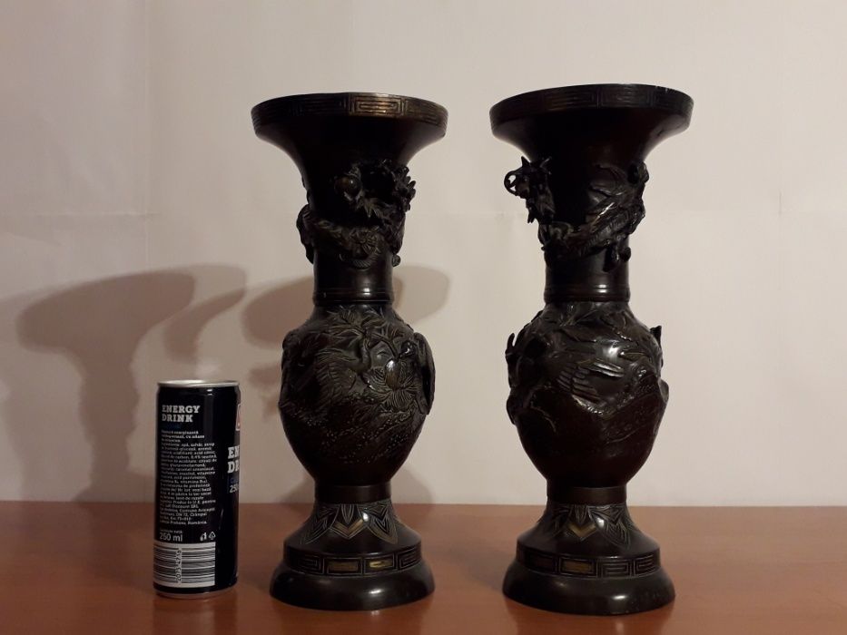 Vase Asiatice din Bronz – Vechi si Rare Piese Japoneze