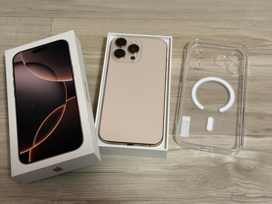 iPhone 16 Pro Max Desert Titanium 512GB + AppleCare+