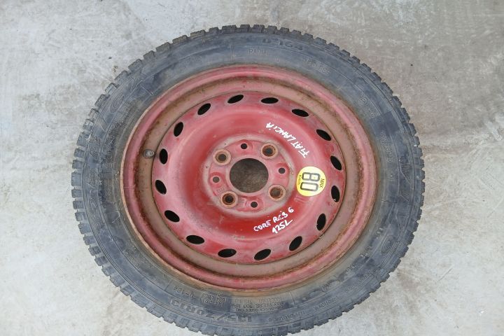 Roata de rezerva slim R13 4.50BX13H ET33 135/70 R13 4.50BX13H ET33 13