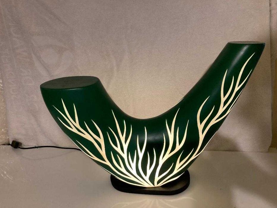 lampa Bali flacara rosie