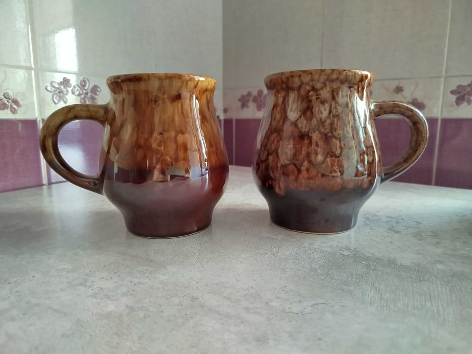 Пивные  кружки глиняные