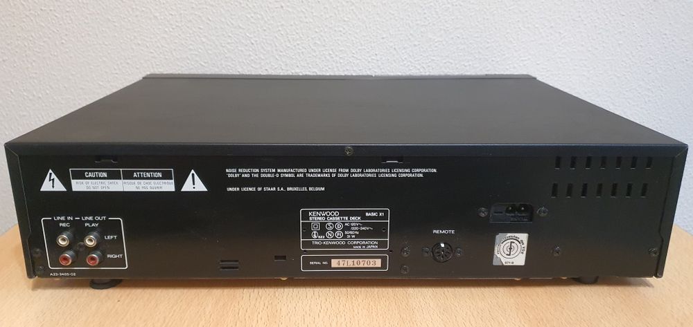 Vând deck Kenwood  BASIC X1