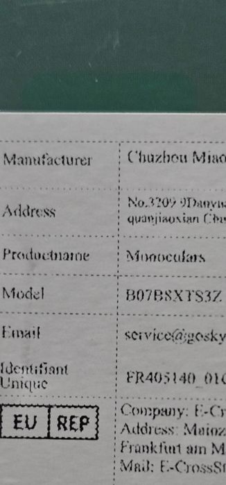 Telescop monocular Gosky Piper 12x55 de înaltă definiție pentru adulți