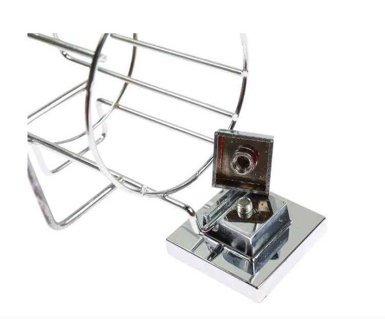 Suport pentru uscatorul de par, cromat