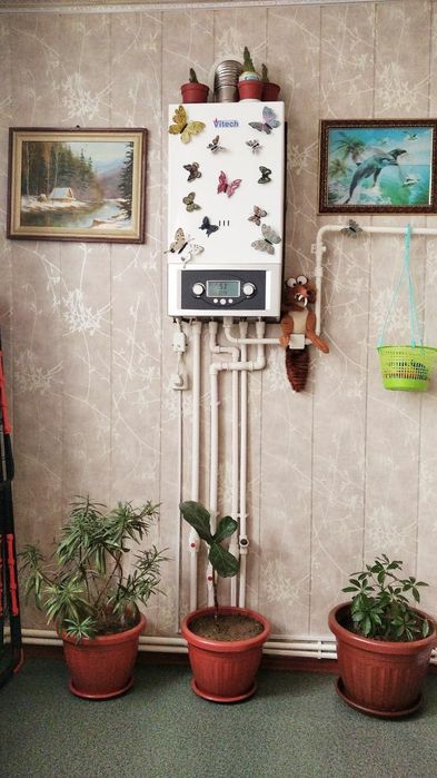 Продаётся 3ком кв 77 серийный котел+кондиционер.