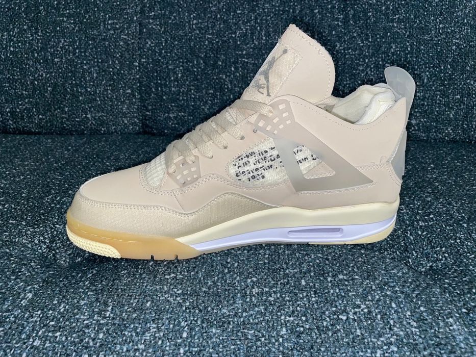 Încălțăminte NIKE Air Jordan Retro 4 off white nr 45