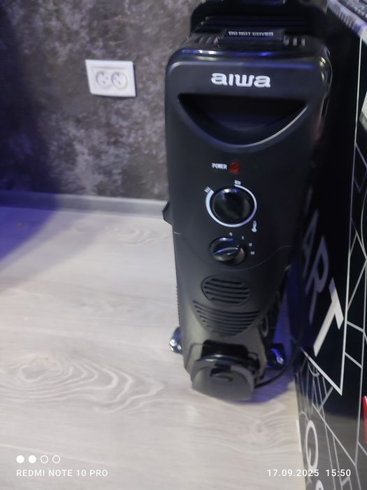Масляный радиатор от бренда aiwa 15 секций
