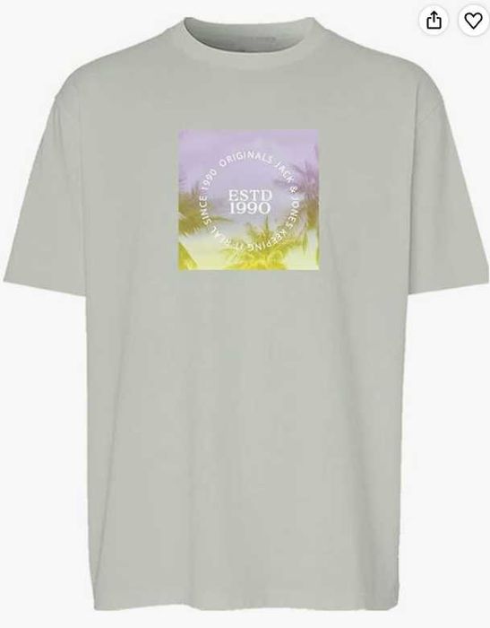 Jack&Jones оригинални мъжки тениски-чисто нови,с етикет(размери S/M/L)