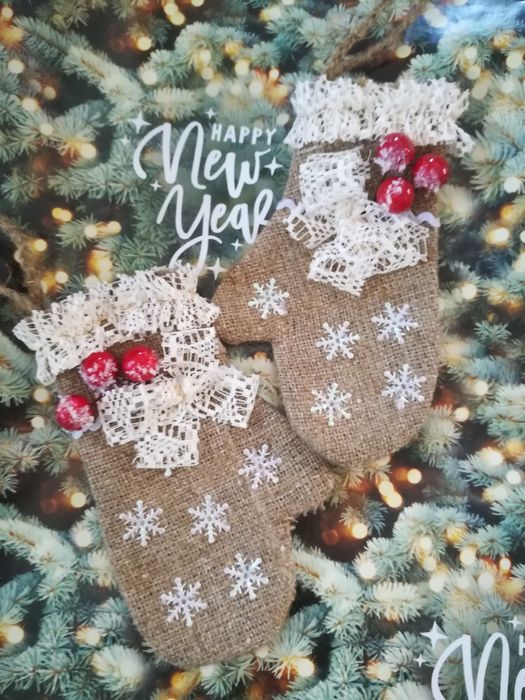 Новогодние игрушки ручной работы