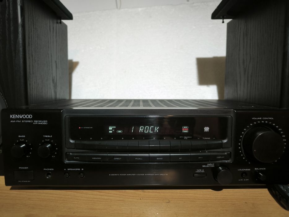 Ресийвър Kenwood KR A4060 с тонколони Yamaha
