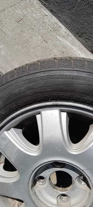 Jante aliaj cu anvelope de vara Tigar Chevrolet Kalos