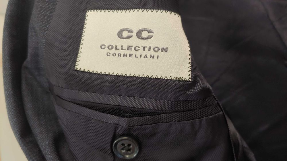 Ново мъжко сако от Corneliani, фина вълна, Италия