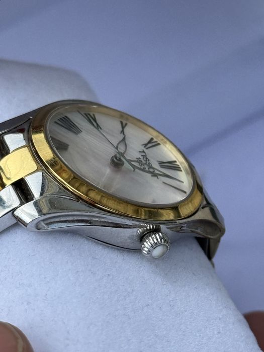 Ceas dama Tissot T Wave Quartz Mother Of Pearl Dial Full Box + zale suplimentare