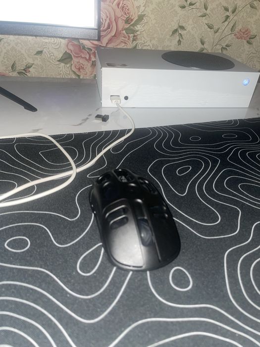 Игровая Мышка gravastar+ковер attack shark cmo2