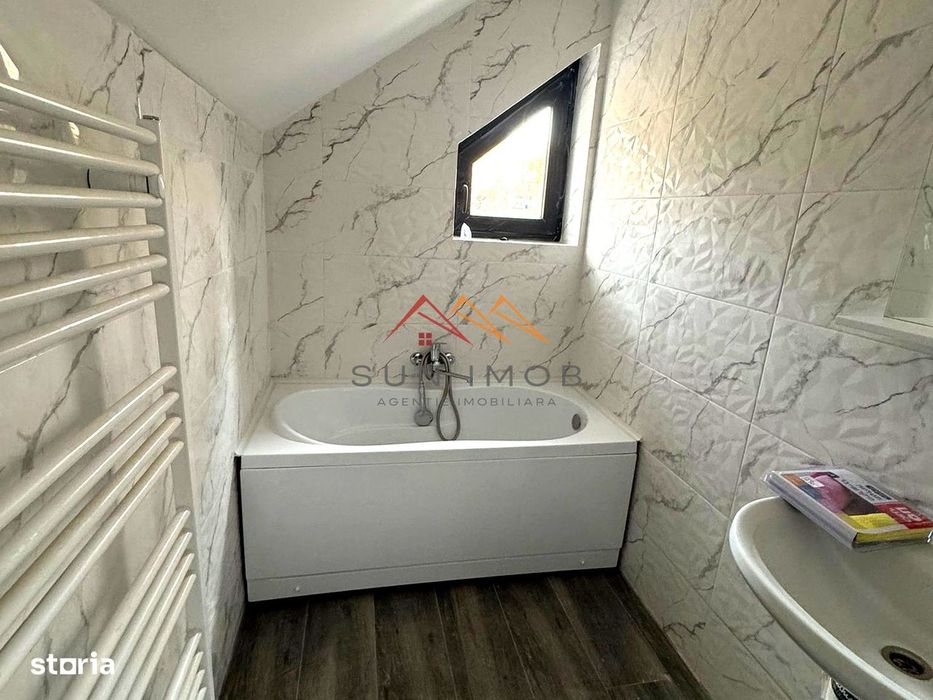Casa noua, P+M, 4 camere, terasa, teren 550 m2, central, CORNU