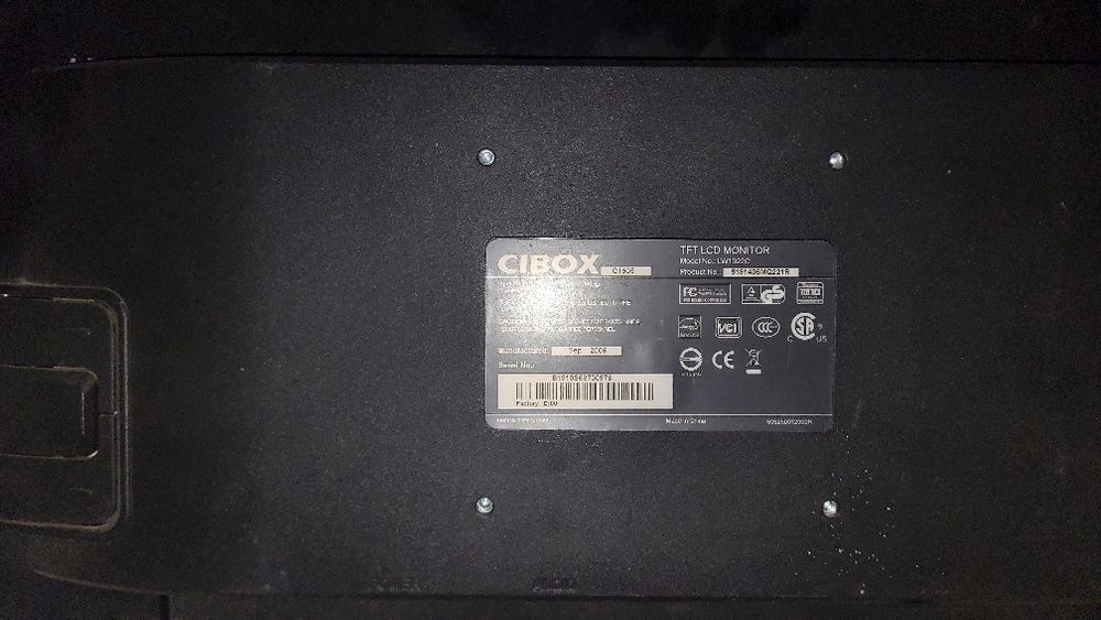 Monitor CYBOX 19 VGA
