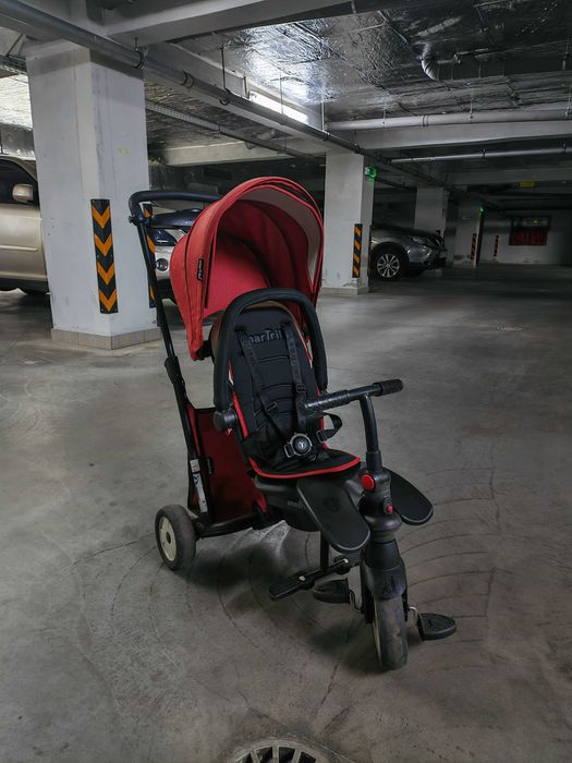 Tricicleta pentru copii Smart Trike STR5 Rosu 7 in 1
