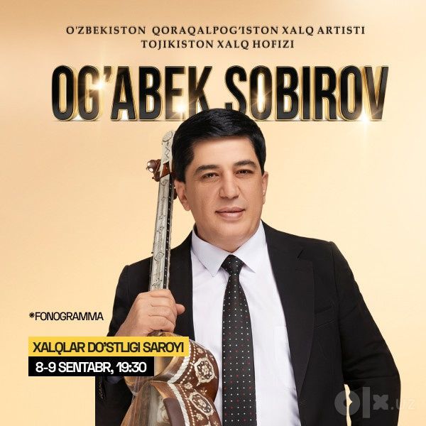 Og'abek Sobirov konsert