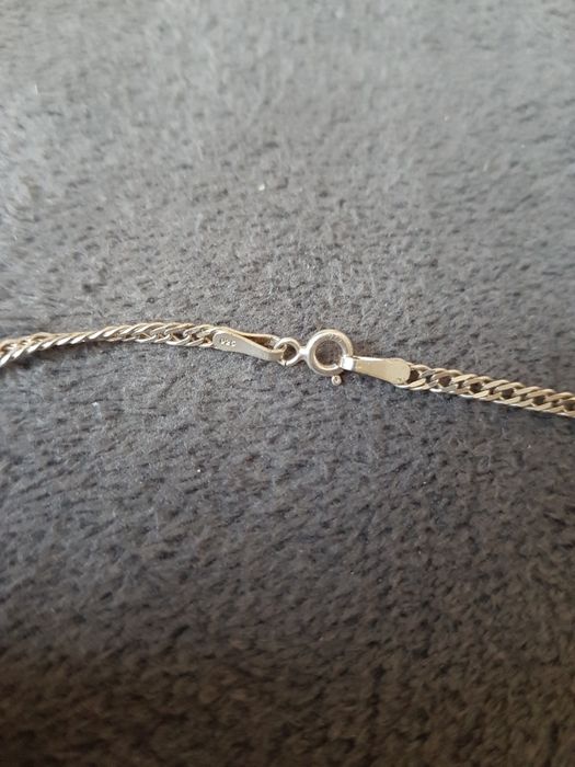 Superb lant cu pandantiv chihlimbar,argint 925,Italy nou,deosebit